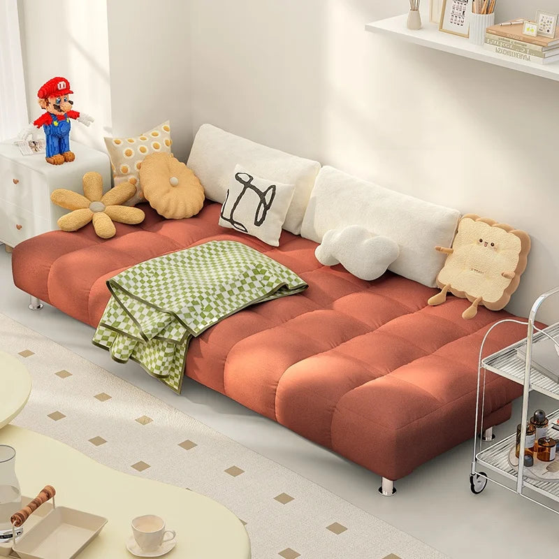 Elegant Modern Ergonomic Sofa Mesh Chair with Iron Frame in Various Colors for Bedroom and Living Room Afternoon Naps Relaxation