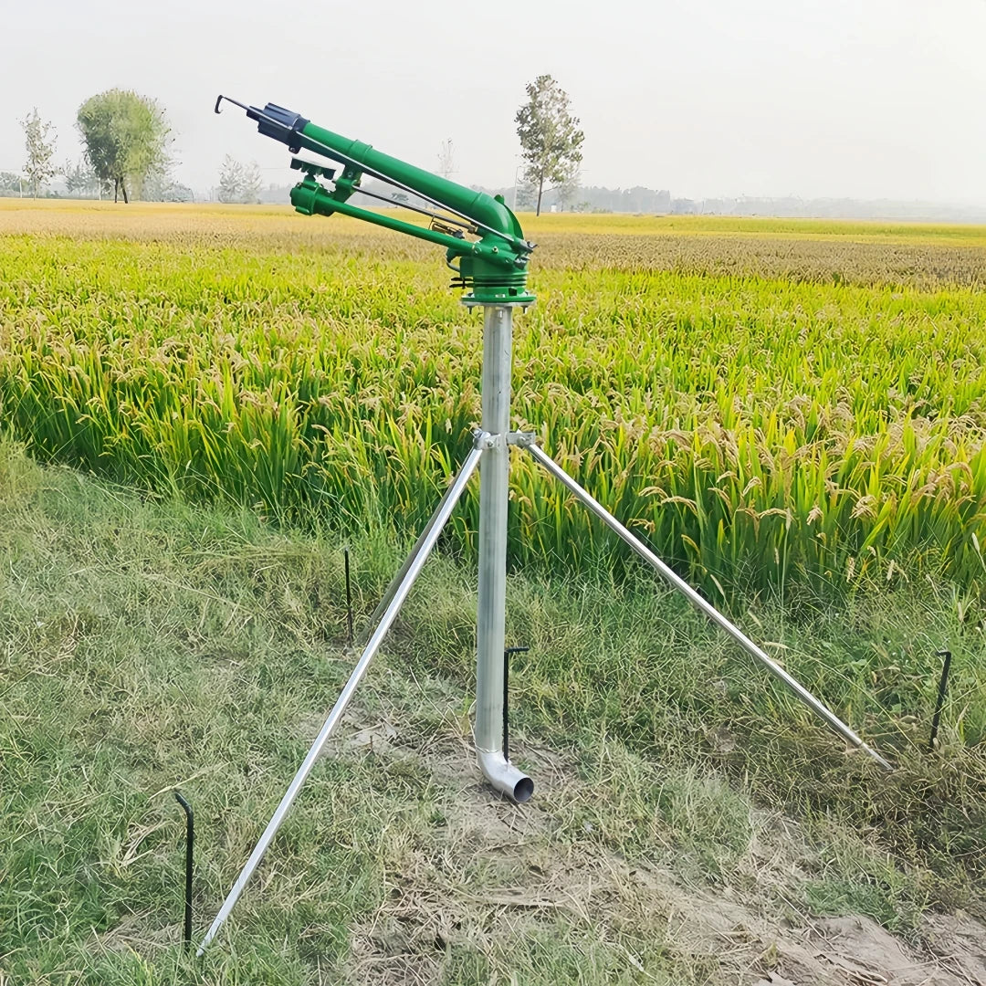 Titans 360 Gear Drive Metal 65m Rain Gun Sprinkler for Agriculture Farm Watering Irrigation