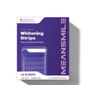 Coconut Flavored Teeth Whitening Strips Vegan Enamel-Safe Peroxide Teeth Whitener to Remove Teeth Stains 14 Treatments