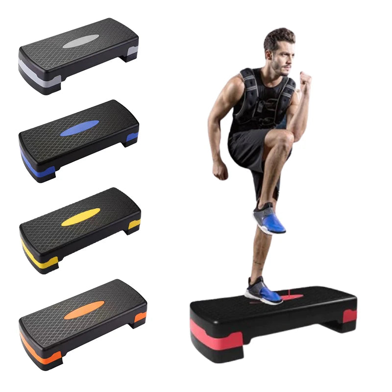 NQ SPORTS Hot Fitness Equipment Steppers 3 Levels Adjustable Aerobic Step for Body Workout Gym Platform Exercise Board Stepper