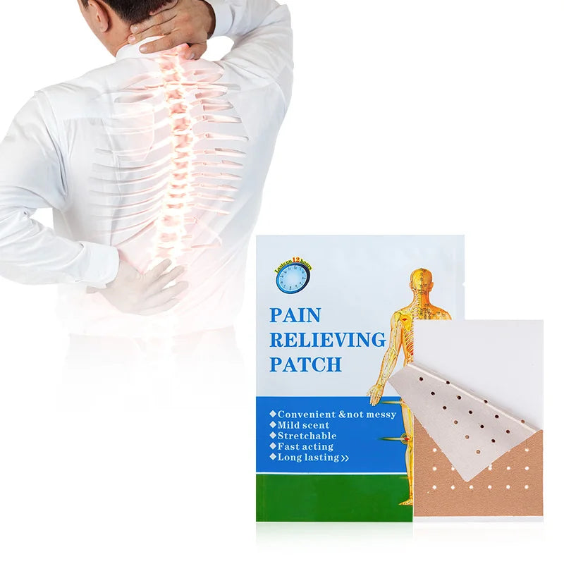 Factory Price Herbal Muscle Period Pain Patch Free Sample Body Back Neck Elbow Joint Pain Patch