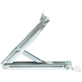 Hardware Fittings Powder Coated Black Color Folding K Shape Shelf Support Wall Brackets