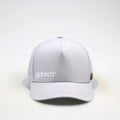 Wholesale 5 Panel Sporty Style Laser Cut Snapback Hat Water-Resistant Polyester Terry Material Breathable Baseball Cap