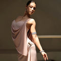 2025 New Arrival Bodysuit Professional Women's Latin Dance Dress Costume Halter Leotard High Quality Performance Training Outfit