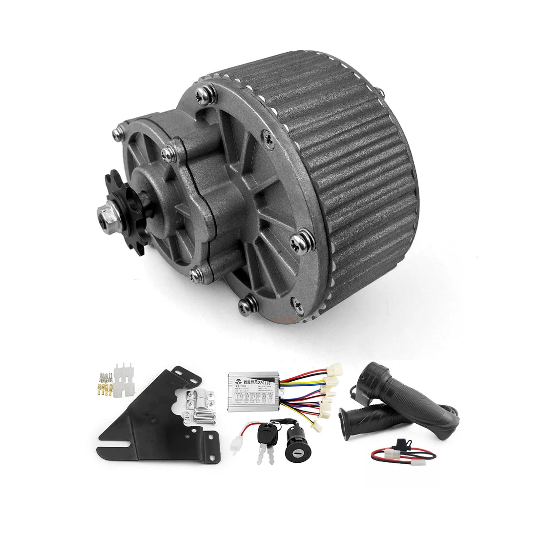Diy 24V 36V 450W Electric Bicycle Brush Gear Motor Ebike 27.5 Electric Conversion Kit