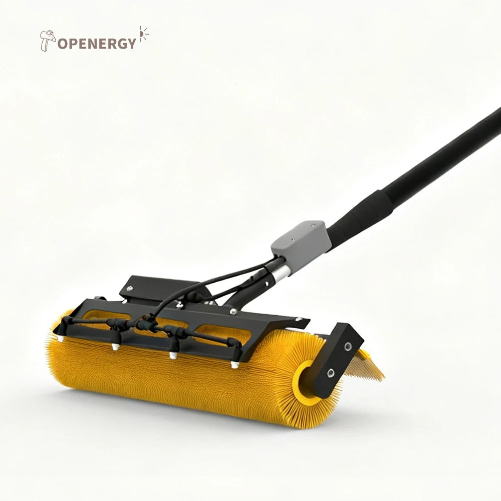 Solar Panel Cleaning Machine Rolling Brush WSE-G04 - 60cm Width IP68 Waterproof & Brushless Motor for Solar Cleaning Machine