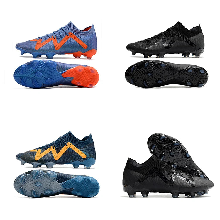 Wholesale Ultralight Comfortable Football Shoes Men Breathable Fly Weaving Multi-color Zapatos Futbol Football Boots