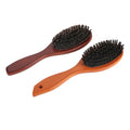 Brown Pig Mane Lotus Wood Eco-friendly Soft Comfortable Air Bucket Comb Fashionable Hairdressing Air Cushion Home Fretting