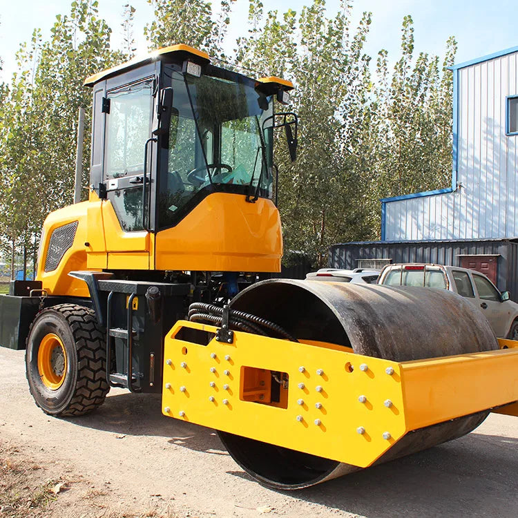 HQ-YL5000 Asphalt Road Roller Compactor Machine 5 Ton Asphalt Roller Brand New Vibratory Road Roller