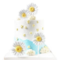 Daisy Flower Birthday Resin Cake Topper