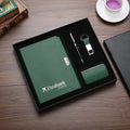 Luxury 4-in-1 Business Pen Gift Set PU Leather Custom Logo for Men Corporate Client Gifts Christmas Valentine's Day Boyfriend