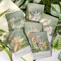 20 Sheets Per Pack Tropical Plant Sticker Pack Hot Plant Collection 6 Collage Base Materials