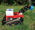 Zero Turn Industrial Grade Cordless Gasoline Powered Lawn Mower with Big Cutting Width Remote Control for Agricultural Use