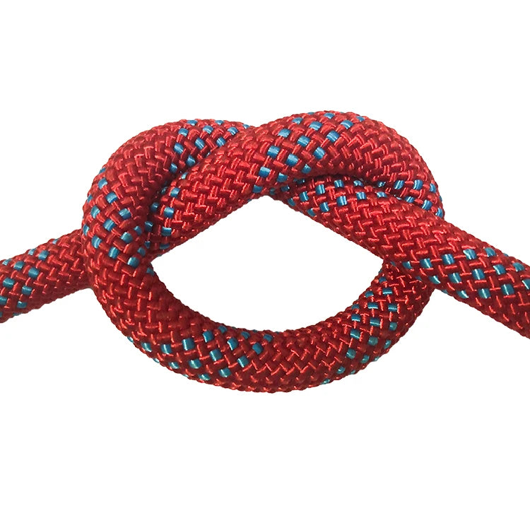 8mm White Polyester Braided Rope High Strength 13kN Breaking Strength Packing Safety Rescue Rope