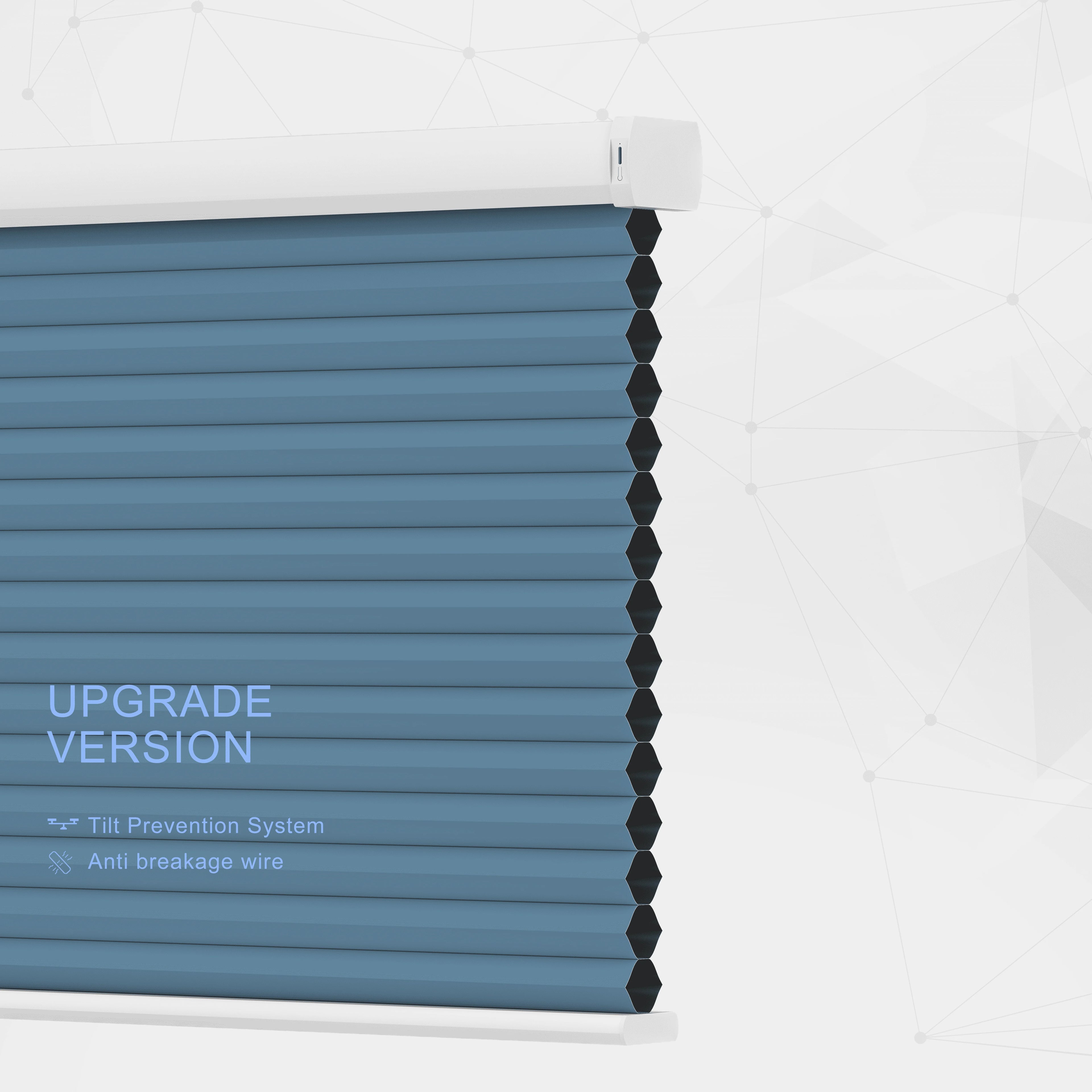 Blackout 100%  Smart Hub Type With Remote  Motorized Honeycomb Blinds Shades for Door or Liveroom