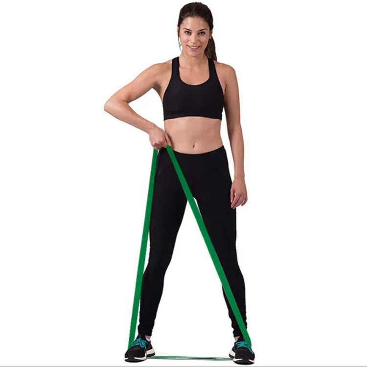 Customizable Long Fabric Loop Resistance Stretch Exercise Fitness Training Yoga Bands