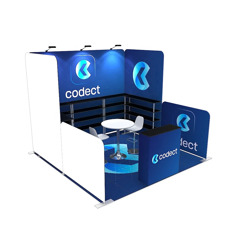 10x10ft Light Weight Exhibition Easy Setup Portable Aluminum Tool Free Booth Trade Show Display