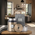 800ml Vacuum Insulated Thermal Food Jar with Double Wall Stainless Steel Lid and Attach Bag Functional Design Flexible