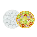 Sublimation Pizza Tray Custom Printing Wooden Education Toy Blank Pizza Game
