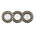 Diameter 4in/5in Aluminum Based Turbo Grinding Cup Wheel Diamond Fine Grinding Disc With Great Finishing for Angle Grinder