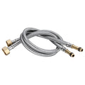 Modern Design 304 Stainless Steel Braided Water Inlet Hose Bathroom Kitchen Hot & Cold Water Sink Faucet Basin Faucet