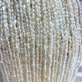 Wholesaler 3-4mm Natural White Keshi Freshwater Pearl AAA Grade NGTC Certified Irregular Mini Loose Baroque Pearl Beads DIY