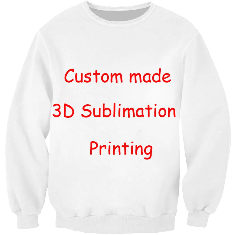 Fitspi Diy Custom Design Mens Womens Casual Sweatshirt 3d Print Hoodies Drop Shipping Wholesalers Suppliers for Drop Shipper