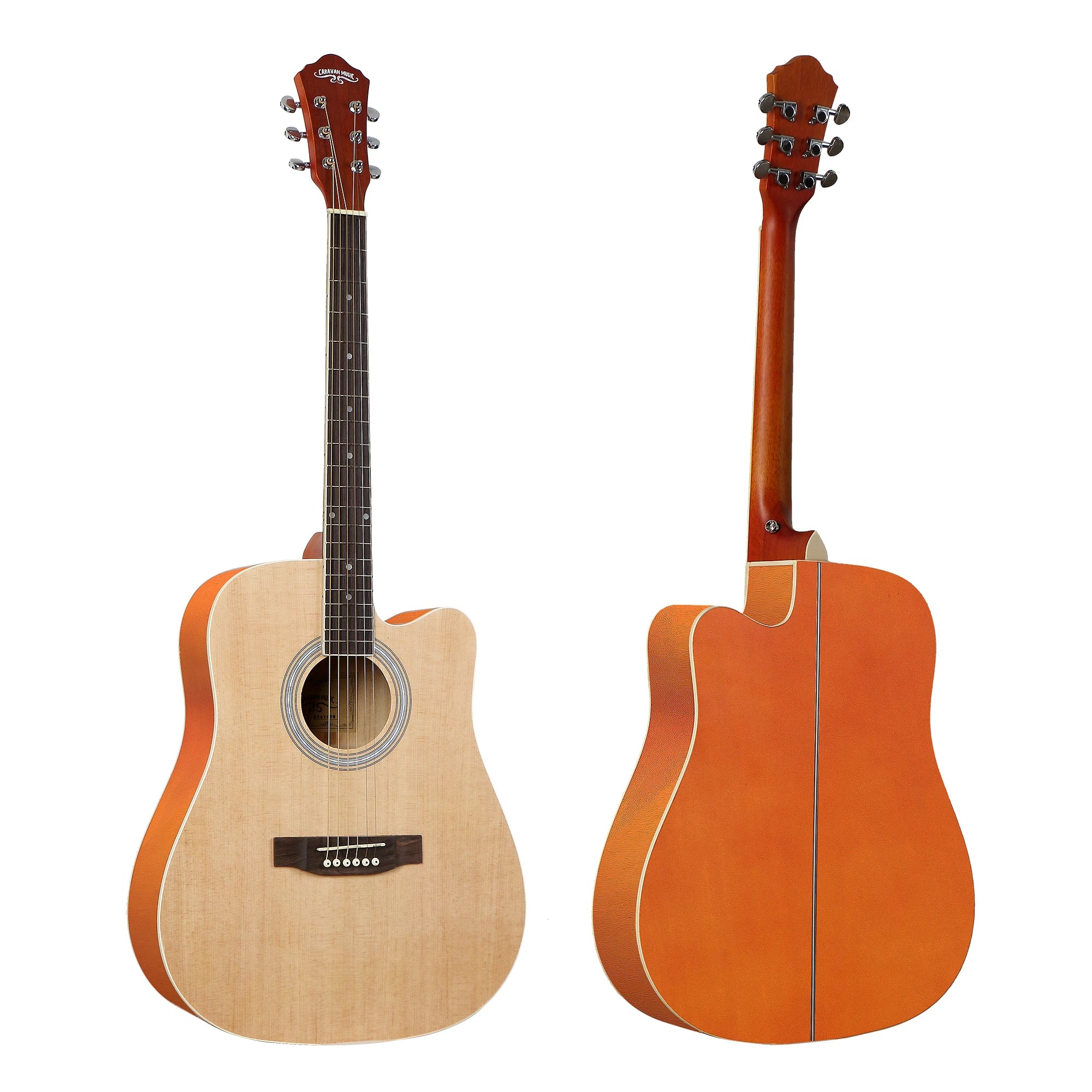 Matt 41 inch guitar spruce top Basswood Back wood acoustic guitar factory