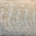 French Handmade Embroidery Stones Beaded Lace Fabric Luxury Sequin Lace Fabric for Nigerian Bridal Weddings