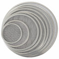 Customizable Logo Pizza Tray Tools Factory Supply Metal Pizza Screen Aluminum Alloy Seamless Mesh Pan for Baking Domestic Pizza