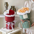 New Design Tissue Paper Eco Friendly Waterproof Double Sided Black Fresh Flower Wrapping Paper with Many Colors