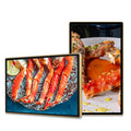 Android or windows Capacitive Touch Screen 43 49 55 65 75 85 Inch Wall Mount Lcd Digital Signage 21.5 Inch Advertising Player