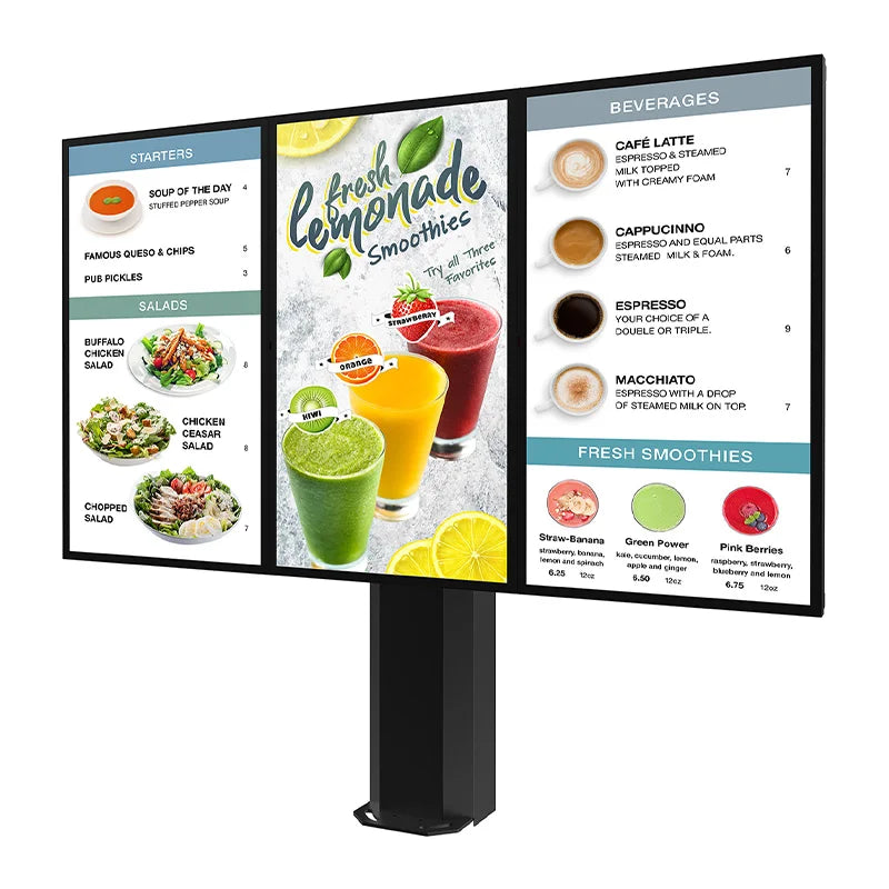 Cosun Outdoor Kiosk Led Manufacturer Drive-thru Kiosk 55" Kiosk