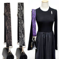 Meetee B-S2114 5cm Snake Print Canvas Webbing Bag Accessories Adjustable Wide Shoulder Strap