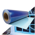 Blue Clear Transparent Temporary Anti Scratch PE Blow Molding Surface Protection Film for Windows and Glass Curtain Wall