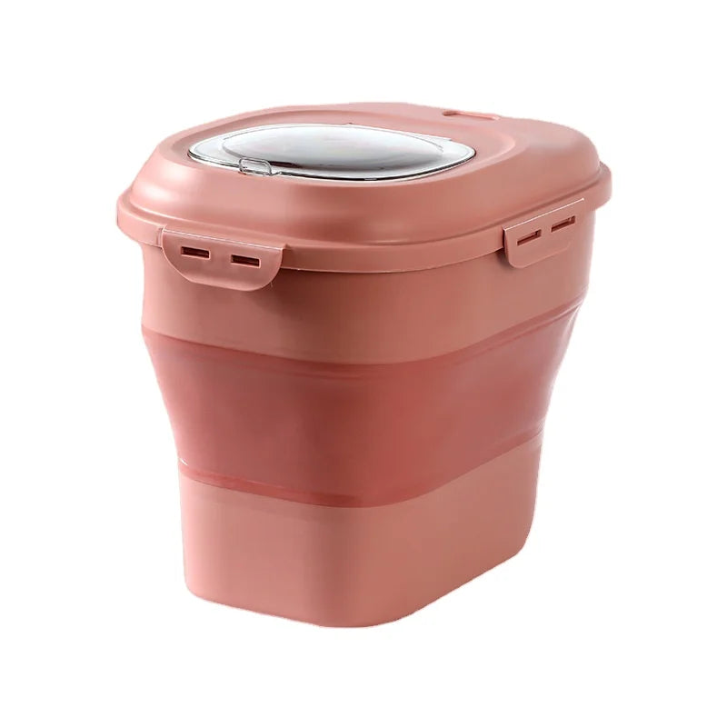2024 Hot Selling 50L Food Folding Storage Bucket