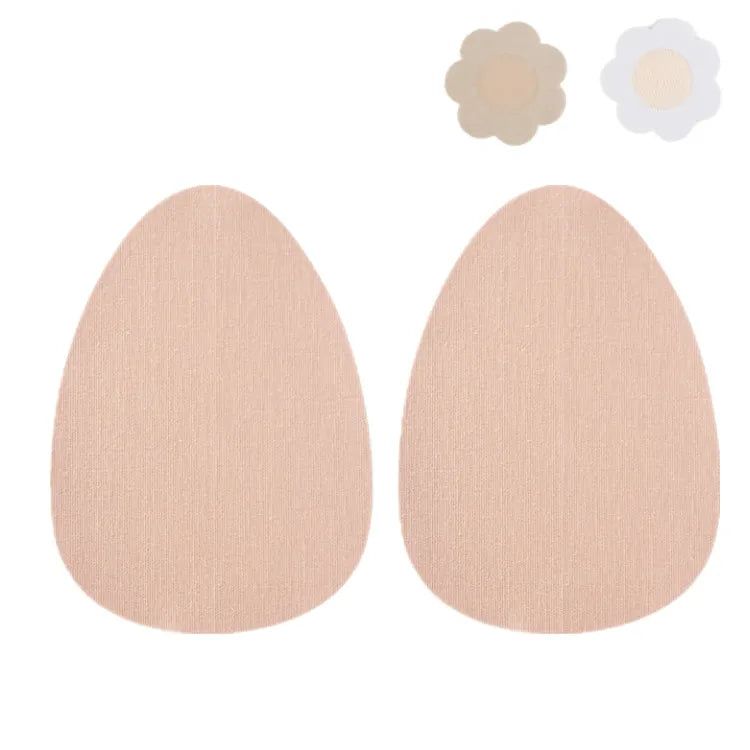 Plus Size Water Drop Boob Tape Cutting Light Color Push-up Lifting Nipple Covers for Larger Breasts Underwear Accessory