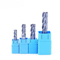 4 Flutes Square End Mills HRC45 CNC Solid Tungsten Carbide Milling Cutter Cutting Tools for Universal Processing  OEM ODM