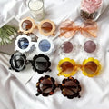 Popular Flower Frame Kids Uv400 Sunglasses Birthday Gift Fashion Cute Girls Custom Cartoon Children Sun Shades Sunglasses