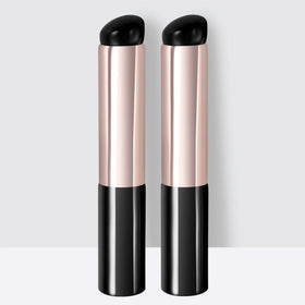 2026 New Arrival Single Makeup Brush Silicone Blending Brush Portable Round Head Professional Lip Gloss Brush With Box