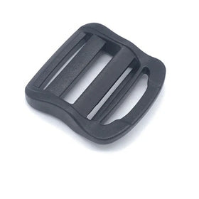 Wholesale Adjustable Trapezoidal Lock Slider Buckle Plastic Tactical Backpack Webbing Bag Parts Made of Durable POM Material