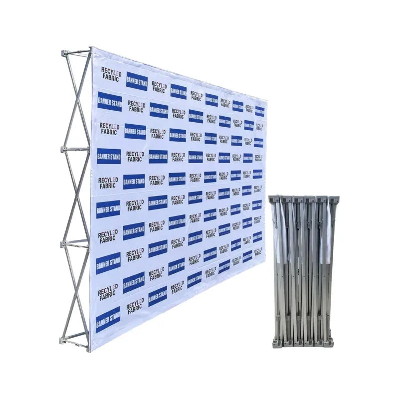 Fast Shipping Portable Display Banner Advertising Pop up Banner Wall Display Stands Exhibition Pop up Display Stand