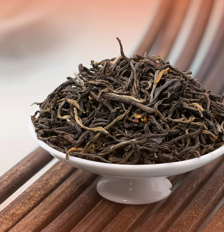 Milk Tea Raw Material Yunnan Black Tea Dian Hong 500g Strong Aroma Bulk Black Tea  Dian Hong