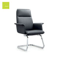 Foshan China Factory Supply Manager Leather Executive Office Chair for Conference Room Without Wheels