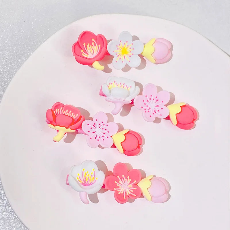 2022 Beautiful Tulip Style Metal Hair Pins New Design Fancy Hair Clips