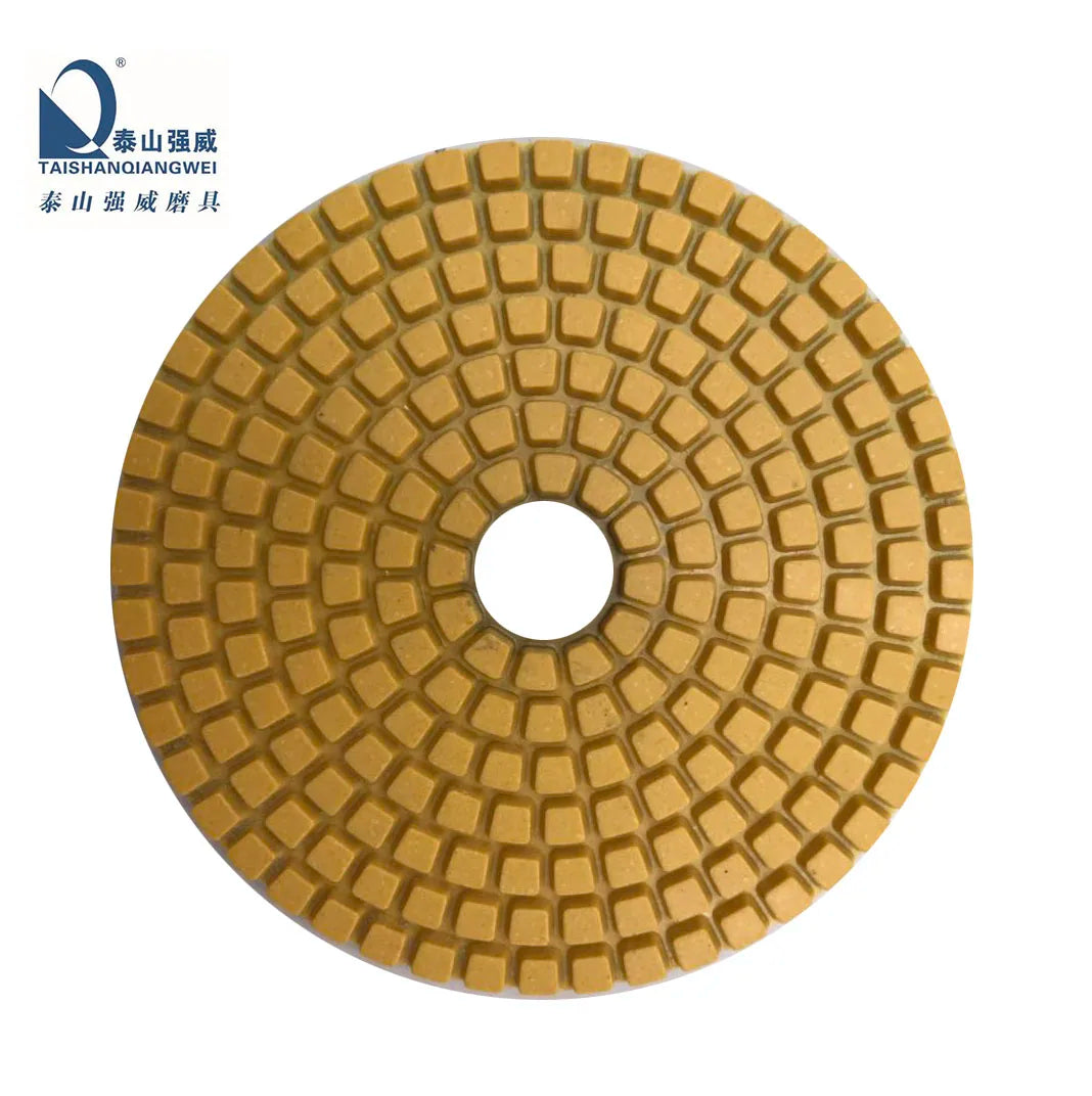 Factory Supply Wet Use 100mm 4Inch Diamond Polishing Pads for Granite Marble