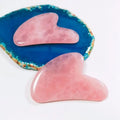 HZ Customized Logo Gua Sha Rose Quartz Stone With Certificate