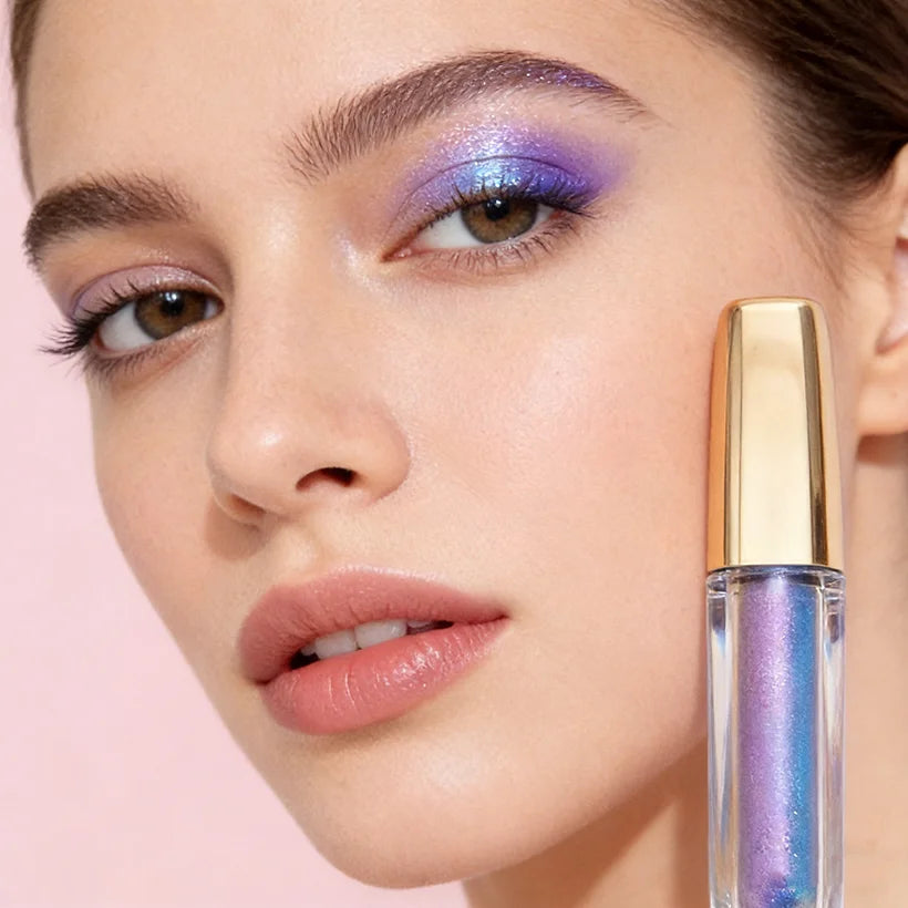 Customize Your Brand Eyeshadow Shimmer Liquid Palette in Stock Makeup