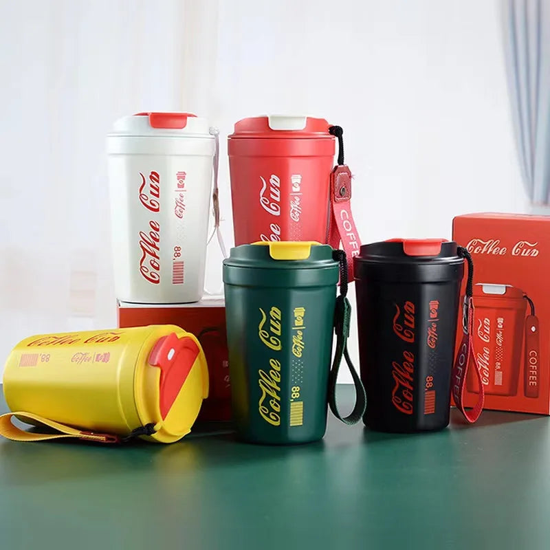 For 2022 New Style Stainless Steel Coffee Mug Eco-Friendly Food Grade 18/8 350ml Customizable Wholesale