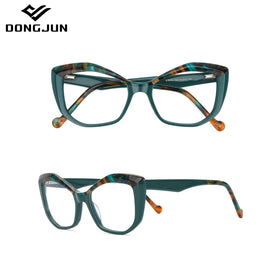 High Quality Cat's Eye Glasses Frames butterfly Acetate Eyeglass Frames Women Optical Frames Blue Light Glasses